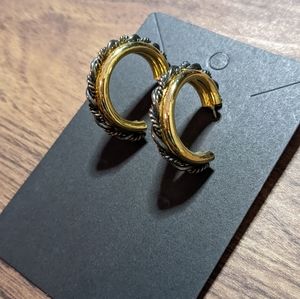 5/20$ Goldtone and Silverstone hoops
